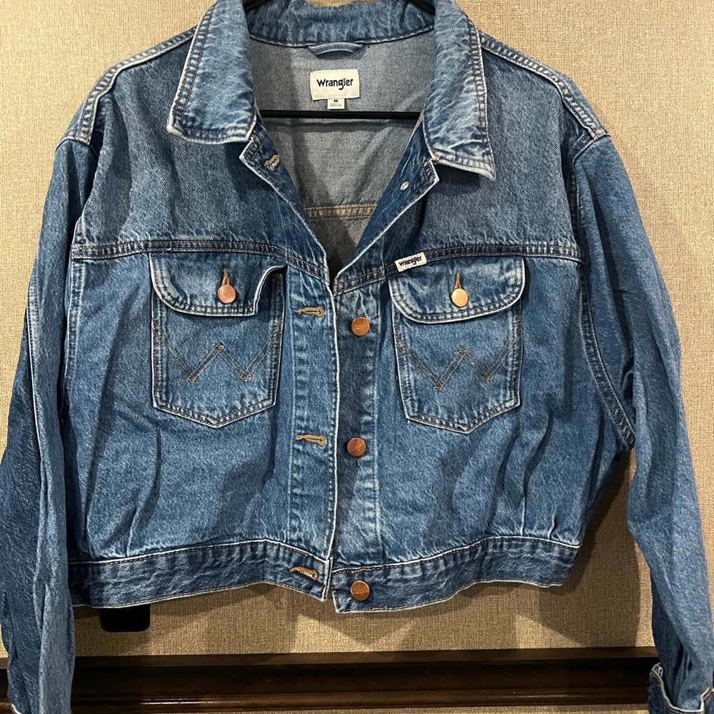 Wrangler Blue Denim Jacket for Women